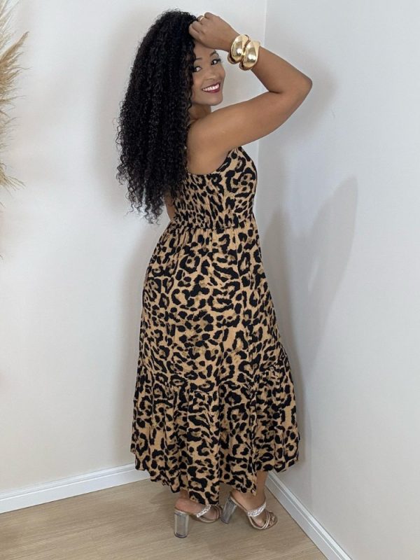 vestido de onça vestido de onça